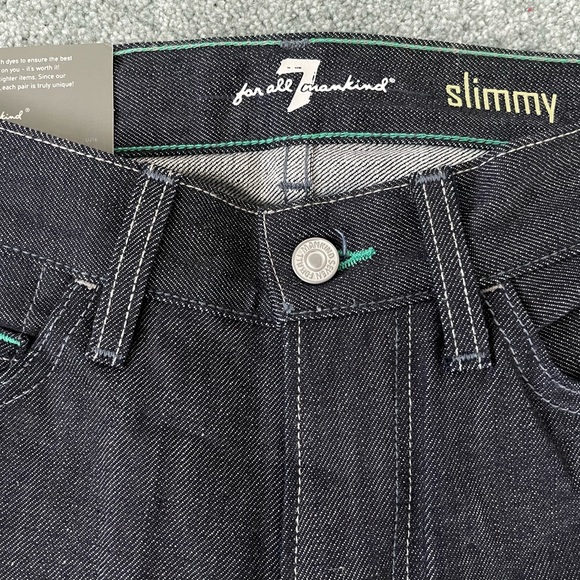 7 for all mankind slimmy slim straight leg jeans - Picture 4 of 6